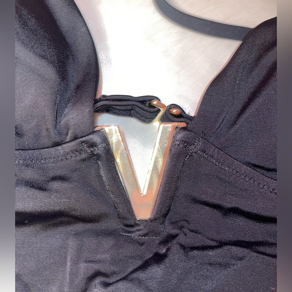 Victoria's Secret Swim Nwt V Hardware Bikini Top Poshmark